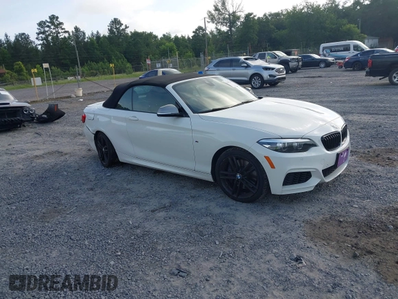 2019 BMW 2 Series M240i z VIN WBA2N1C5XKVC28584, wystawiony jako IAAI lot #42492516 z przebiegiem 24 062 mil mil oraz . Historia ofert i sprzedaży dostępna na DreamBid. Obrazek 1.