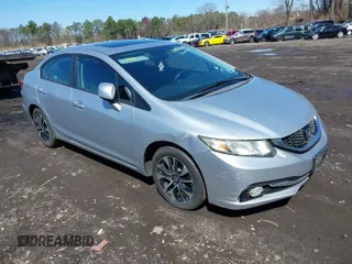 2013 Honda Civic EX-L with VIN 2HGFB2F90DH566815, listed as a IAAI auction lot 41995668 with 147,631 mi miles and . Bid and sale history available at DreamBid. Image 1.