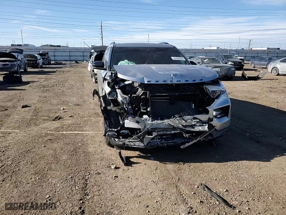 2020 Ford Explorer ST with VIN 1FM5K8GC6LGC76687, listed as a Copart auction lot 42444065 with 62,708 mi miles and Salvage Title. Bid and sale history available at carsss.com. Image 12.