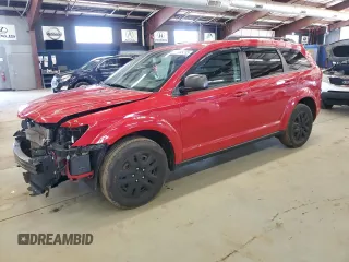 2017 Dodge Journey SE with VIN 3C4PDCAB3HT507672, listed as a Copart auction lot 52388255 with 175,384 mi miles and Salvage Title. Bid and sale history available at DreamBid. Image 1.