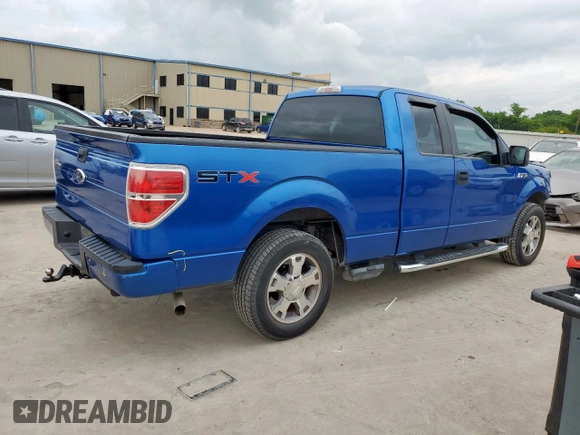 2010 Ford F-150 XL with VIN 1FTEX1CW4AFA85382, listed as a Copart auction lot 58778855 with 190,860 mi miles and Salvage title. Bid and sale history available at DreamBid. Image 3.