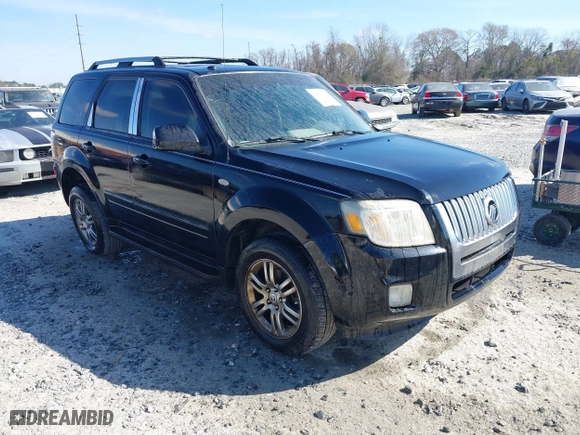 2009 Mercury Mariner Premier with VIN 4M2CU87G29KJ06738, listed as a IAAI auction lot 41659804 with 128,638 mi miles. Bid and sale history available at carsss.com. Image 1.
