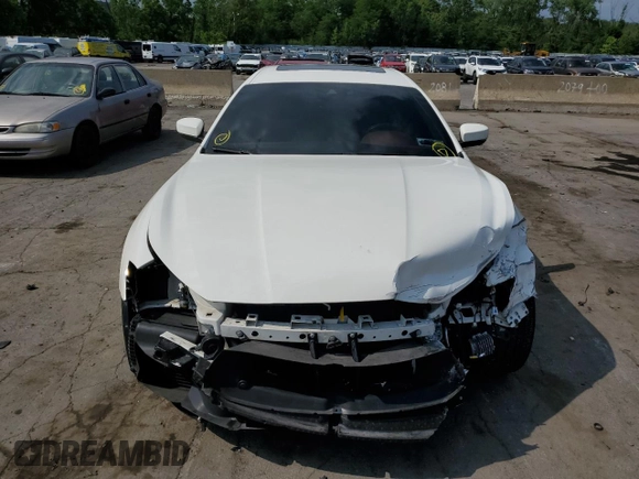 2019 Maserati Ghibli S Q4 GranLusso with VIN ZAM57YTL4K1322087, listed as a Copart auction lot 56145073 with 43,189 mi miles and Salvage Title. Bid and sale history available at carsss.com. Image 5.