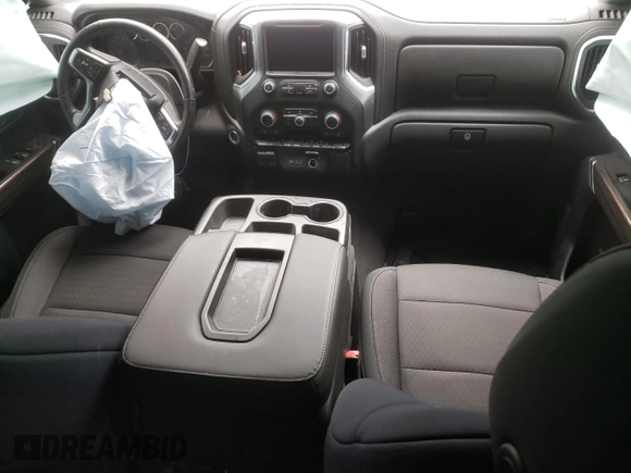 2020 Chevrolet Silverado 1500 LT with VIN 3GCUYDET6LG233207, listed as a Copart auction lot 51141625 with 85,024 mi miles and Salvage Title. Bid and sale history available at DreamBid. Image 8.