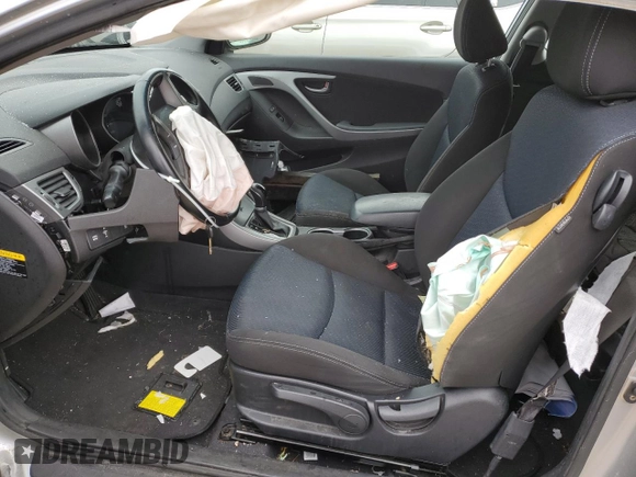 2014 Hyundai Elantra z VIN KMHDH6AH1EU028516, wystawiony jako Copart lot #45269635 z przebiegiem 94 286 mil mil oraz Szkody całkowita. Historia ofert i sprzedaży dostępna na DreamBid. Obrazek 7.