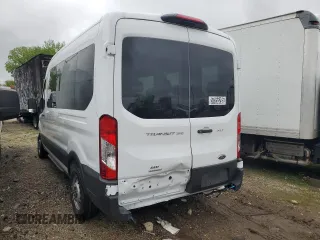 2025 Ford Transit Passenger XL z VIN 1FBAX9CGXSKA05361, wystawiony jako Copart lot #57855205 z przebiegiem 3 117 mil mil oraz Czysty tytuł • Clean title. Historia ofert i sprzedaży dostępna na DreamBid. Obrazek 2.