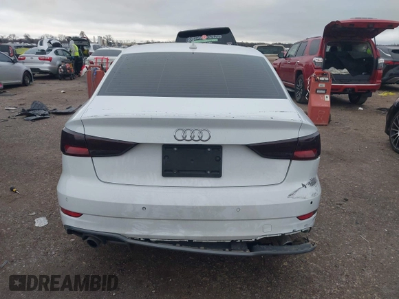 2018 Audi A3 Sedan Premium Plus with VIN WAUJ8GFF2J1003413, listed as a IAAI auction lot 41535243 with 109,454 mi miles. Bid and sale history available at carsss.com. Image 16.