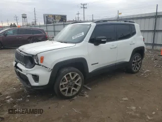 2022 Jeep Renegade Limited z VIN ZACNJDD1XNPN62791, wystawiony jako Copart lot #89294945 z przebiegiem 44 052 mil mil oraz Szkoda całkowita • Salvage title. Historia ofert i sprzedaży dostępna na DreamBid. Obrazek 1.