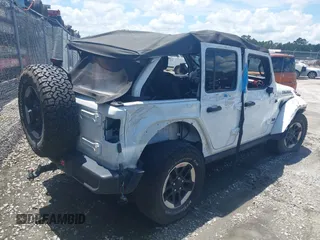 2022 Jeep Wrangler Unlimited Rubicon с VIN 1C4HJXFN4NW123610, выставлен на аукционе IAAI как лот 42499828 с пробегом 45 083 миль миль и . История ставок и продаж доступна на DreamBid. Изображение 4.