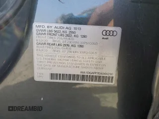 2014 Audi Q5 Premium Plus with VIN WA1DGAFP7EA044290, listed as a Copart auction lot 60240365 with 128,933 mi miles and Salvage title. Bid and sale history available at DreamBid. Image 13.