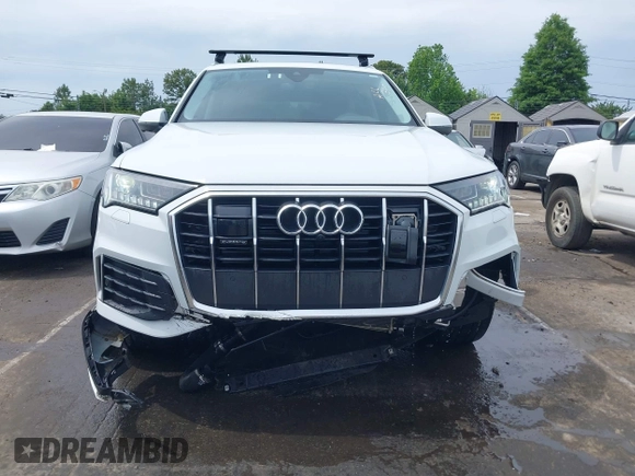 2023 Audi Q7 Premium Plus with VIN WA1LCBF71PD019481, listed as a IAAI auction lot 42201866 with 23,144 mi miles and . Bid and sale history available at DreamBid. Image 12.