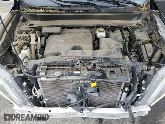2018 Nissan Pathfinder SV with VIN 5N1DR2MN2JC670332, listed as a Copart auction lot 82413304 with 67,791 mi miles and Salvage Title. Bid and sale history available at carsss.com. Image 12.