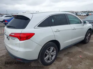 2014 Acura RDX Tech Pkg with VIN 5J8TB3H50EL004274, listed as a IAAI auction lot 41700055 with 163,318 mi miles. Bid and sale history available at carsss.com. Image 4.