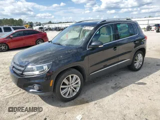 2012 Volkswagen Tiguan SE with VIN WVGAV7AX1CW610349, listed as a Copart auction lot 49250985 with 139,718 mi miles and Salvage Title. Bid and sale history available at DreamBid. Image 1.