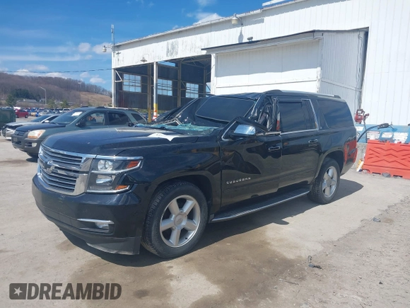 2015 Chevrolet Suburban LTZ with VIN 1GNSKKKC9FR280390, listed as a IAAI auction lot 41882449 with 80,499 mi miles and . Bid and sale history available at DreamBid. Image 17.