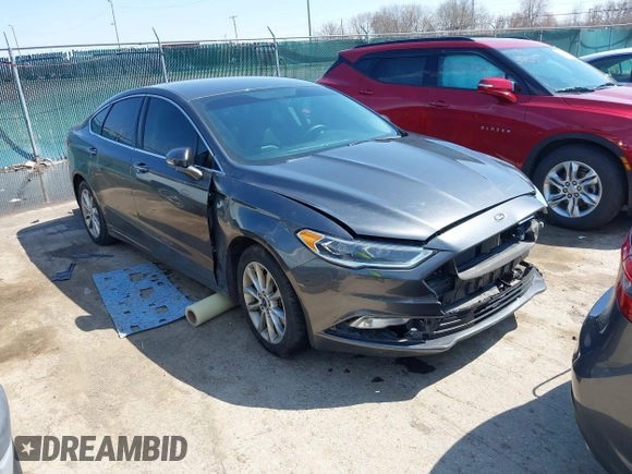 2017 Ford Fusion SE with VIN 3FA6P0HD9HR396654, listed as a IAAI auction lot 41967194 with 131,062 mi miles. Bid and sale history available at carsss.com. Image 1.