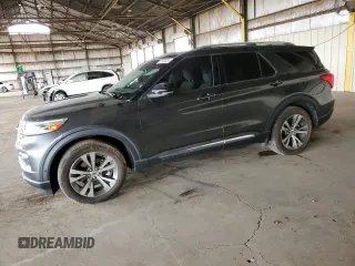 2020 Ford Explorer Platinum with VIN 1FM5K8HC8LGA41089, listed as a Copart auction lot 45485495 with 45,237 mi miles and Salvage Title. Bid and sale history available at carsss.com. Image 1.