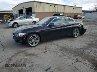 2016 BMW 4 Series 428i xDrive with VIN WBA3N9C56GK249540, listed as a Copart auction lot 88231045 with 90,207 mi miles and Salvage Title. Bid and sale history available at carsss.com. Image 1.