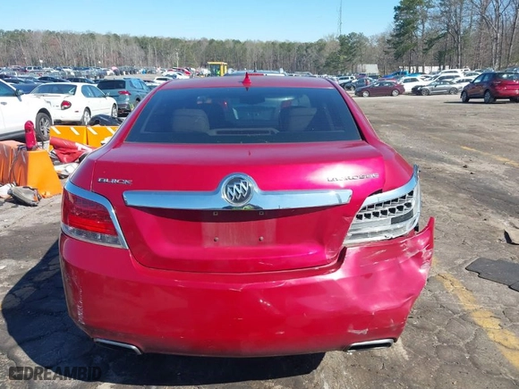 2012 Buick LaCrosse Leather with VIN 1G4GC5E32CF362222, listed as a IAAI auction lot 41816120 with 268,876 mi miles. Bid and sale history available at carsss.com. Image 16.