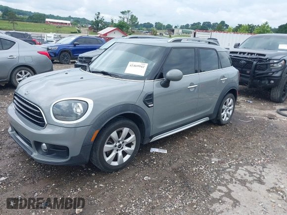 2019 MINI Countryman Cooper with VIN WMZYS7C52K3F45392, listed as a IAAI auction lot 42469942 with 97,731 mi miles and . Bid and sale history available at DreamBid. Image 2.