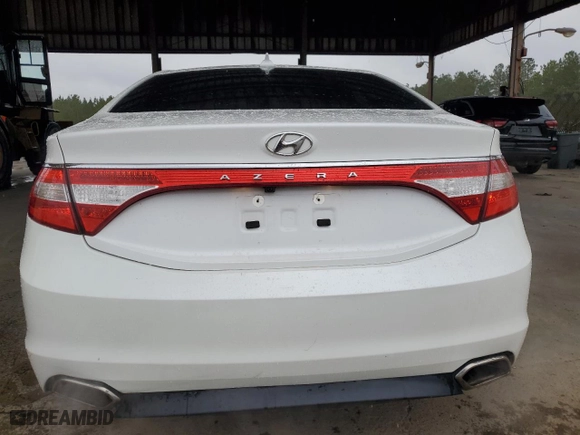 2015 Hyundai Azera with VIN KMHFG4JG9FA454268, listed as a Copart auction lot 46068015 with 155,101 mi miles and Salvage Title. Bid and sale history available at carsss.com. Image 6.