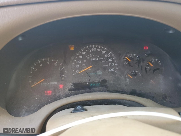 2003 Chevrolet TrailBlazer EXT LT with VIN 1GNES16S936101903, listed as a Copart auction lot 72313134 with 274,137 mi miles and Salvage Title. Bid and sale history available at carsss.com. Image 9.
