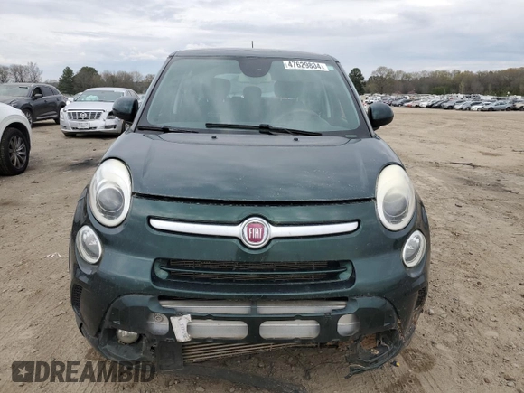 2014 FIAT 500L Trekking with VIN ZFBCFADH5EZ017786, listed as a Copart auction lot 47629804 with 151,113 mi miles and Salvage title. Bid and sale history available at DreamBid. Image 5.