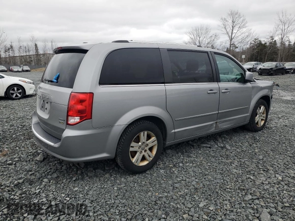 2017 Dodge Grand Caravan Crew Plus with VIN 2C4RDGDG9HR717770, listed as a Copart auction lot 41867825 with 344,420 mi miles and Salvage Title. Bid and sale history available at DreamBid. Image 3.