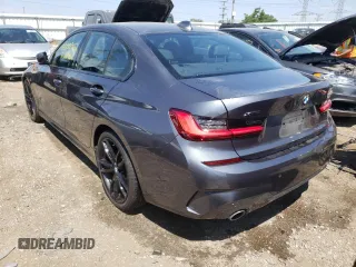 2020 BMW 3 Series 330i xDrive with VIN WBA5R7C05LFH46655, listed as a Copart auction lot 51350962 with 25,698 mi miles and . Bid and sale history available at DreamBid. Image 3.