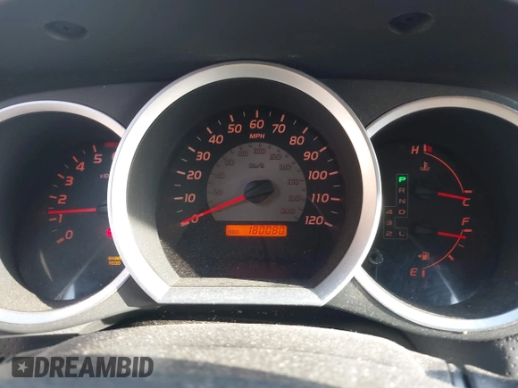 2005 Toyota Tacoma PreRunner with VIN 5TEKU72NX5Z024621, listed as a IAAI auction lot 40382089 with 180,080 mi miles. Bid and sale history available at carsss.com. Image 7.