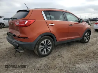 2011 Kia Sportage SX with VIN KNDPCCA64B7113115, listed as a Copart auction lot 44652535 with 222,510 mi miles and Salvage Title. Bid and sale history available at carsss.com. Image 3.