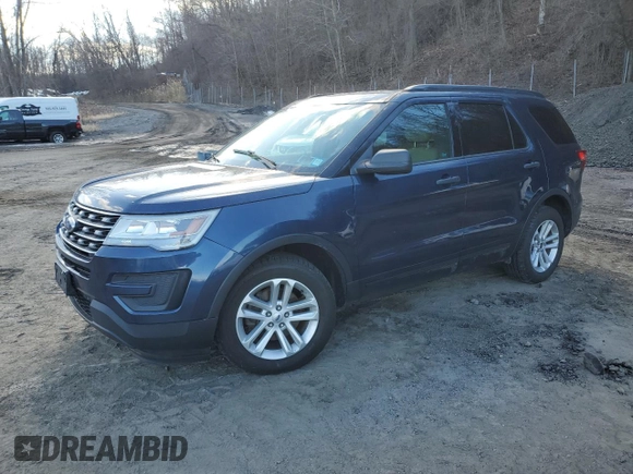 2017 Ford Explorer with VIN 1FM5K8BH5HGA53390, listed as a Copart auction lot 46800405 with 115,352 mi miles and Salvage Title. Bid and sale history available at carsss.com. Image 1.