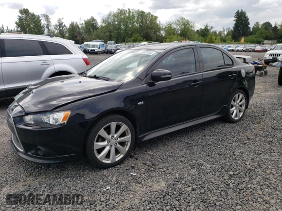 2015 Mitsubishi Lancer GT with VIN JA32U8FW6FU017585, listed as a Copart auction lot 68391044 with 110,521 mi miles and Salvage Title. Bid and sale history available at carsss.com. Image 1.