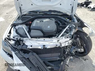 2025 BMW 4 Series 430i with VIN WBA33DB06SCS07578, listed as a Copart auction lot 43114995 with 5,169 mi miles and Salvage title. Bid and sale history available at DreamBid. Image 12.