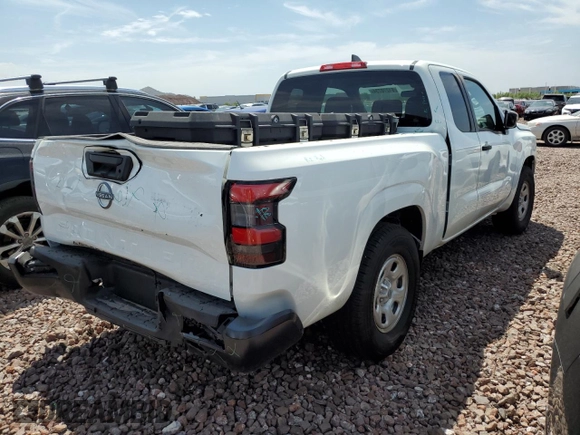 2024 Nissan Frontier S with VIN 1N6ED1CL3RN642229, listed as a Copart auction lot 61270734 with 919 mi miles and Salvage Title. Bid and sale history available at carsss.com. Image 3.