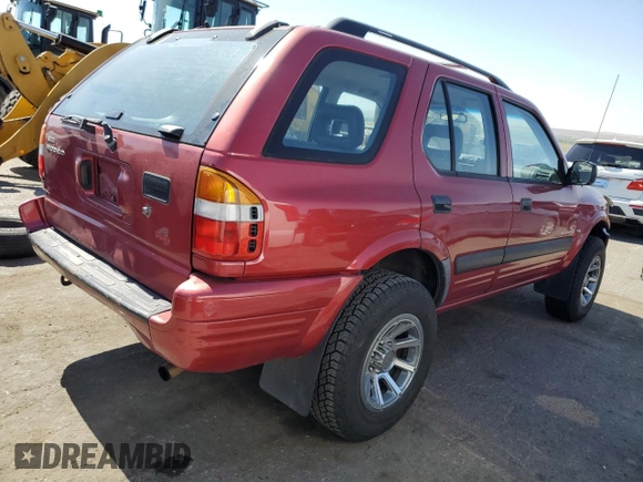 1998 Isuzu Rodeo S with VIN 4S2CM58W3W4311998, listed as a Copart auction lot 73632024 with 177,917 mi miles and Salvage Title. Bid and sale history available at DreamBid. Image 3.
