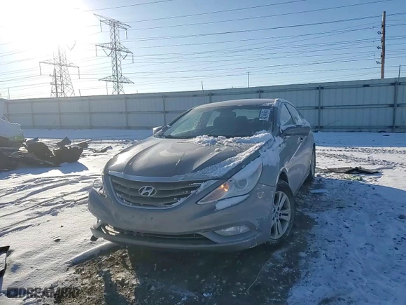 2013 Hyundai Sonata GLS with VIN 5NPEB4AC5DH570343, listed as a Copart auction lot 42140465 with 188,899 mi miles and Salvage Title. Bid and sale history available at carsss.com. Image 10.