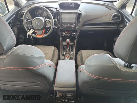 2023 Subaru Forester Special Sports with VIN JF2SKAJC4PH546380, listed as a Copart auction lot 63679195 with 40,517 mi miles and Salvage title. Bid and sale history available at DreamBid. Image 8.