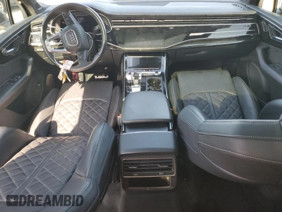 2021 Audi SQ7 Prestige with VIN WA1VWBF73MD024564, listed as a Copart auction lot 51983315 with 38,804 mi miles and Non Repairable. Bid and sale history available at DreamBid. Image 8.