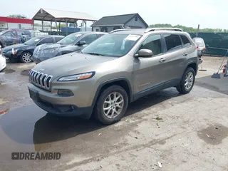 2016 Jeep Cherokee Latitude with VIN 1C4PJMCS6GW242153, listed as a IAAI auction lot 42107782 with 90,562 mi miles and . Bid and sale history available at carsss.com. Image 2.