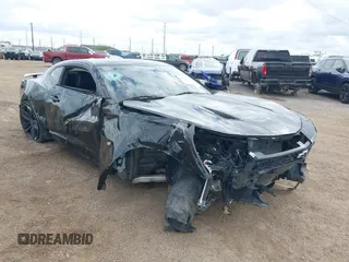 2018 Chevrolet Camaro 2SS with VIN 1G1FH1R70J0186772, listed as a IAAI auction lot 41569033 with Not provided miles and . Bid and sale history available at DreamBid. Image 6.