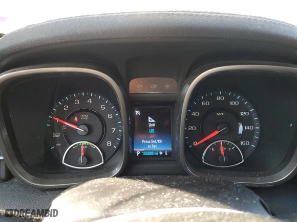 2013 Chevrolet Malibu ECO with VIN 1G11F5RR6DF108913, listed as a Copart auction lot 44760115 with 155,066 mi miles and Salvage Title. Bid and sale history available at carsss.com. Image 9.