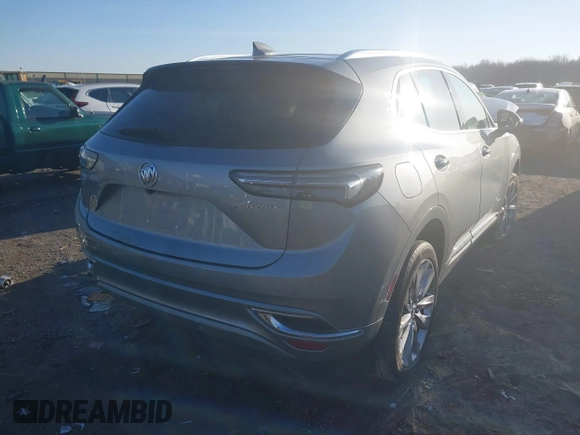 2023 Buick Envision Avenir with VIN LRBFZSR47PD080240, listed as a IAAI auction lot 41820774 with 29,994 mi miles and . Bid and sale history available at carsss.com. Image 4.