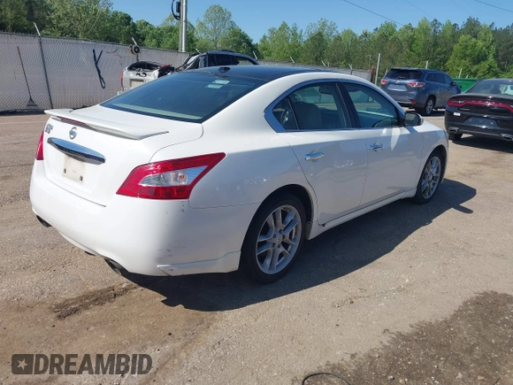 2010 Nissan Maxima SV with VIN 1N4AA5AP7AC804098, listed as a IAAI auction lot 42021057 with 269,002 mi miles and . Bid and sale history available at DreamBid. Image 4.