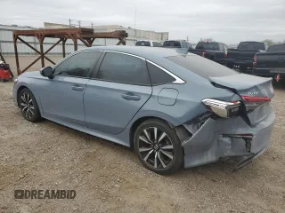 2023 Honda Civic Sedan EX with VIN 2HGFE1F74PH315865, listed as a Copart auction lot 45335605 with 32,169 mi miles and Salvage Title. Bid and sale history available at carsss.com. Image 2.