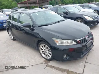 2012 Lexus CT with VIN JTHKD5BHXC2108209, listed as a IAAI auction lot 42178089 with 202,460 mi miles. Bid and sale history available at carsss.com. Image 1.