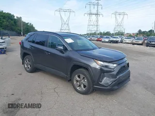 2023 Toyota RAV4 XLE with VIN 2T3P1RFV7PC393084, listed as a IAAI auction lot 42751334 with 19,497 mi miles and . Bid and sale history available at DreamBid. Image 1.