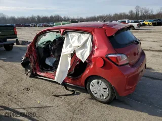 2023 Mitsubishi Mirage ES with VIN ML32AUHJ6PH003123, listed as a Copart auction lot 86340654 with 0 mi miles and Salvage Title. Bid and sale history available at carsss.com. Image 2.