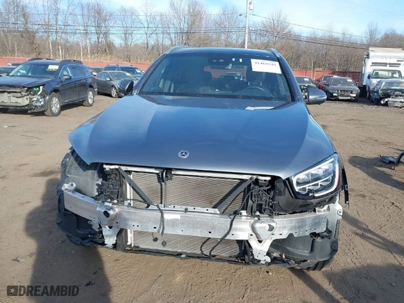 2022 Mercedes-Benz GLC with VIN W1N0G8EB4NV378684, listed as a IAAI auction lot 41469349 with 28,965 mi miles. Bid and sale history available at carsss.com. Image 6.