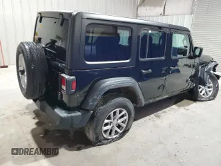 2023 Jeep Wrangler Sport S with VIN 1C4HJXDN6PW702300, listed as a Copart auction lot 48581595 with 41,857 mi miles and Clean Title. Bid and sale history available at DreamBid. Image 3.